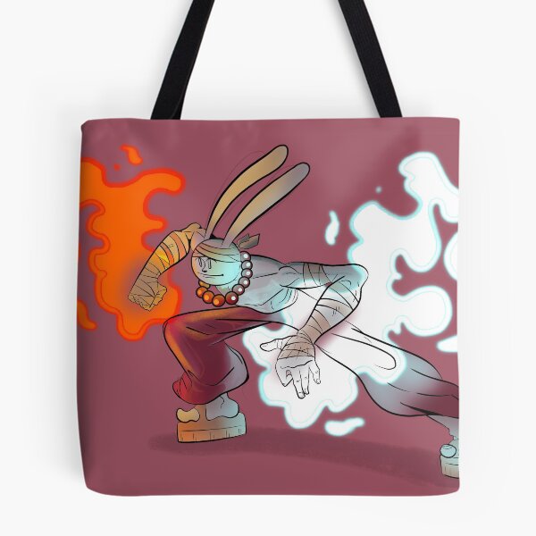 Item preview, rabbit monk of fire and ice designed and sold by nikolasso.