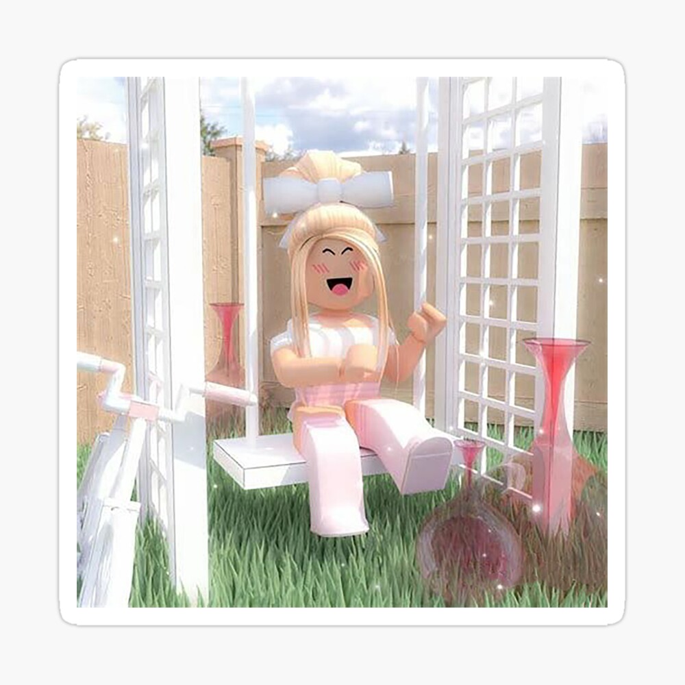 Beauty Aesthetic Roblox Girl  Poster for Sale by Yourvaluesshop