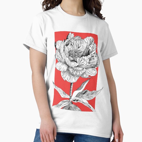 Ink - Peony Classic T-Shirt