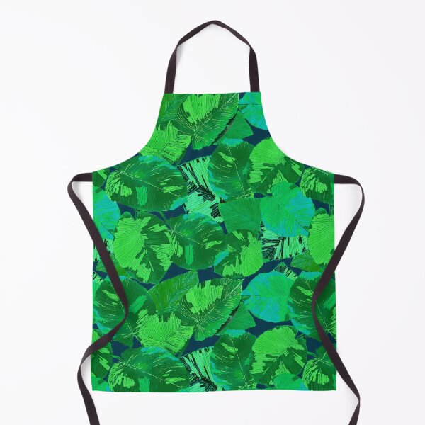 Item preview, Tropical Leaves on Blue designed and sold by AmeyCamp.