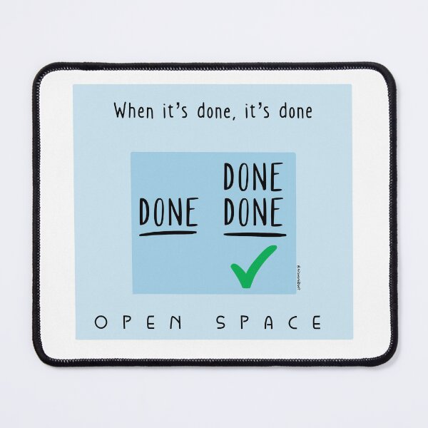 Item preview, Open Space principles - When it’s done… designed and sold by Steve Silbert.