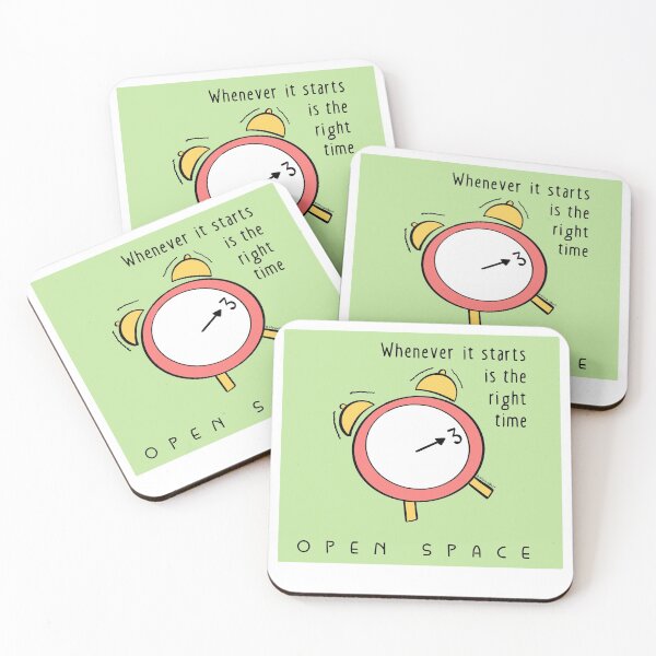 Item preview, Open Space principles - Whenever it starts… designed and sold by Steve Silbert.