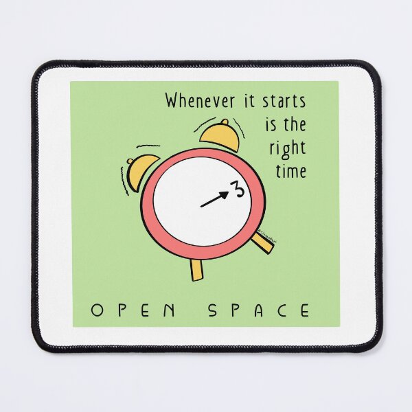 Item preview, Open Space principles - Whenever it starts… designed and sold by Steve Silbert.