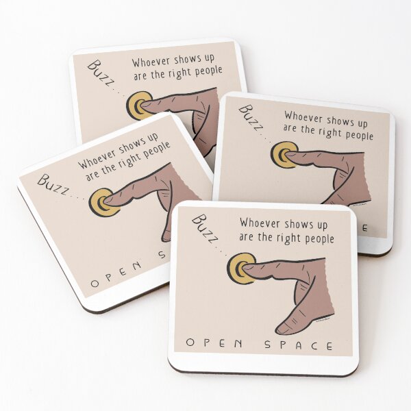 Item preview, Open Space principles - Whoever shows up… designed and sold by Steve Silbert.