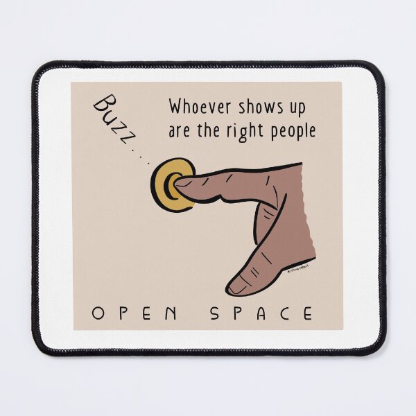 Item preview, Open Space principles - Whoever shows up… designed and sold by Steve Silbert.
