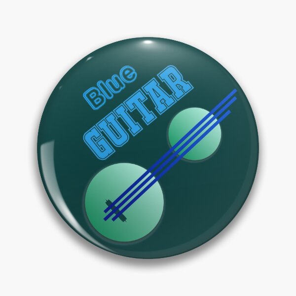 Item preview, Blue Guitar designed and sold by VkScript.