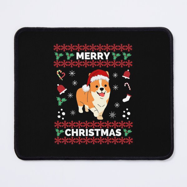 Item preview, Corgi Dog Merry Corgmas Santa Corgi Ugly Christmas Sweater - Corgi Ugly Christmas Sweater Merry Corgmas Santa Corgi - Christmas Corgi Merry Corgmas designed and sold by ExploreTheStore.