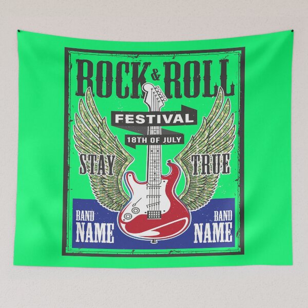 Item preview, Guitar Rock Roll Festival designed and sold by yunengsih.