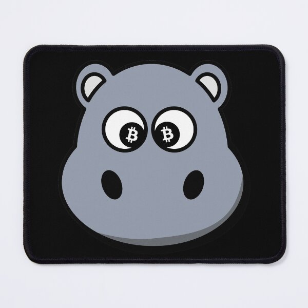 Item preview, Bitcoin Hippo designed and sold by GraffitiSoup.