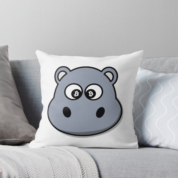 Item preview, Bitcoin Hippo designed and sold by GraffitiSoup.