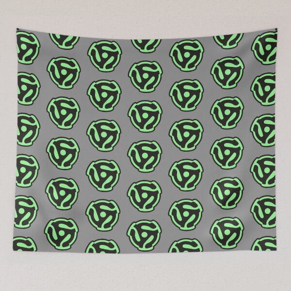 Artikelvorschau, 45 R.P.M. Record Adaptor Green entworfen und verkauft von theshirtshops.