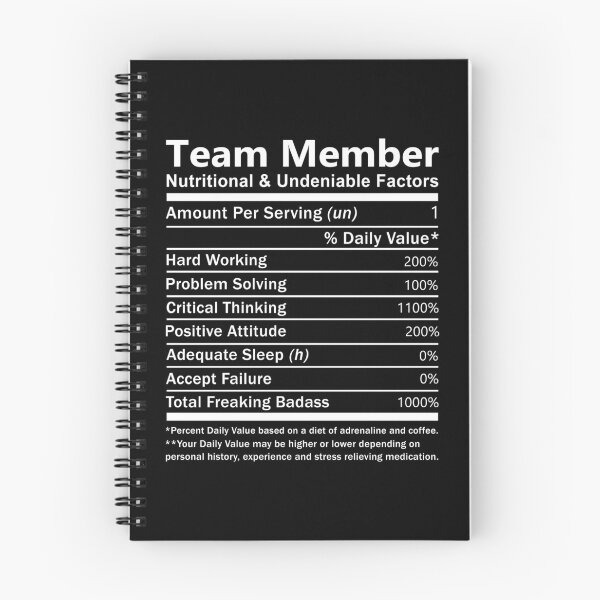 Item preview, Team Member T Shirt - Nutritional and Undeniable Factors Gift Item Tee designed and sold by oslandefren.