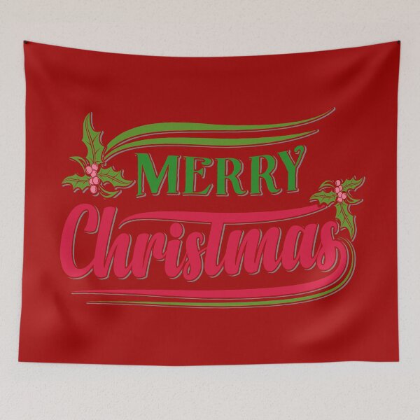 Item preview, Merry Christmas Red Green Ideas 2022 designed and sold by Ross-Sergey.