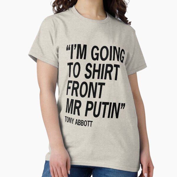 Item preview, Shirt Front Mr Putin designed and sold by DavidMay.