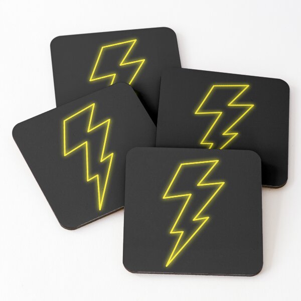 Item preview, Neon Lightning Bolt designed and sold by Billi French Illustrations.