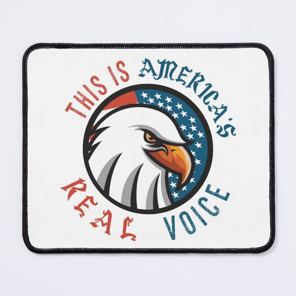 Item preview, THIS IS AMERICA'S REAL VOICE! designed and sold by ThefreedomGhost.