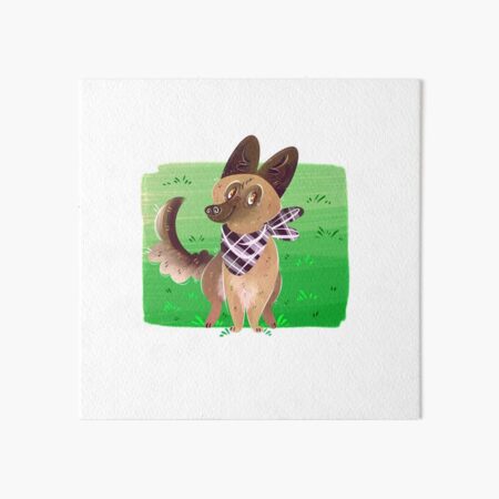 Wilderness Pup Art Board Print