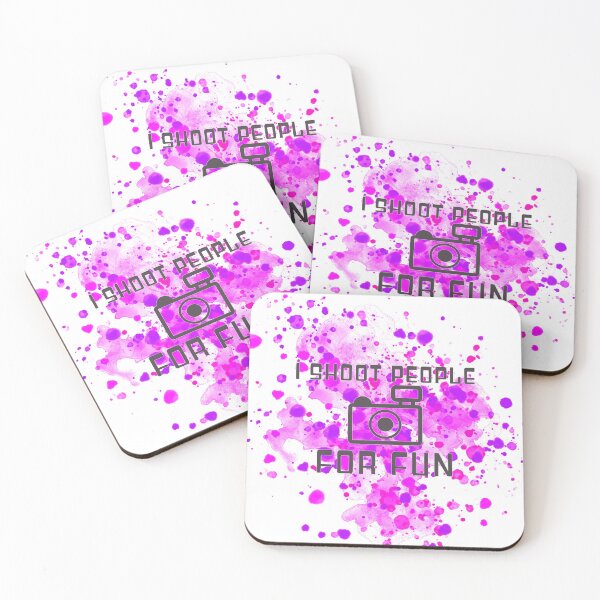 Item preview, Photographer: I Shoot People for Fun: Pink designed and sold by TripleMoonCrafts.