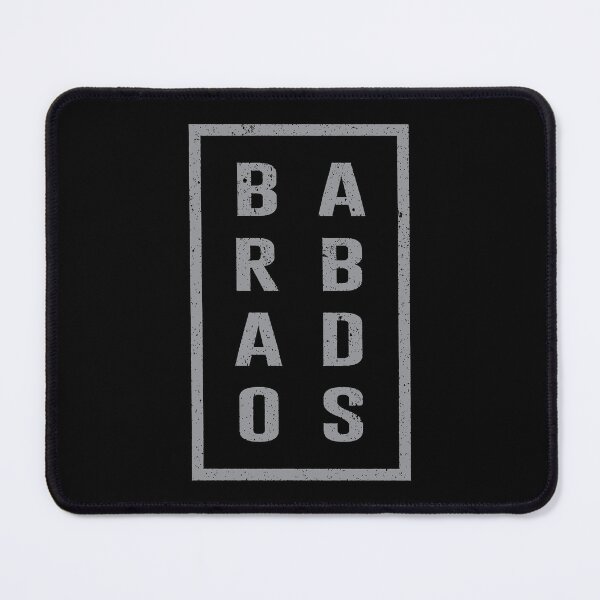 Item preview, Barbados - Bold Framed Patriotic Design designed and sold by IdentiTee Studios.
