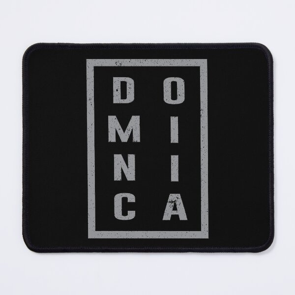 Item preview, Dominica - Bold Framed Patriotic Design designed and sold by IdentiTee Studios.