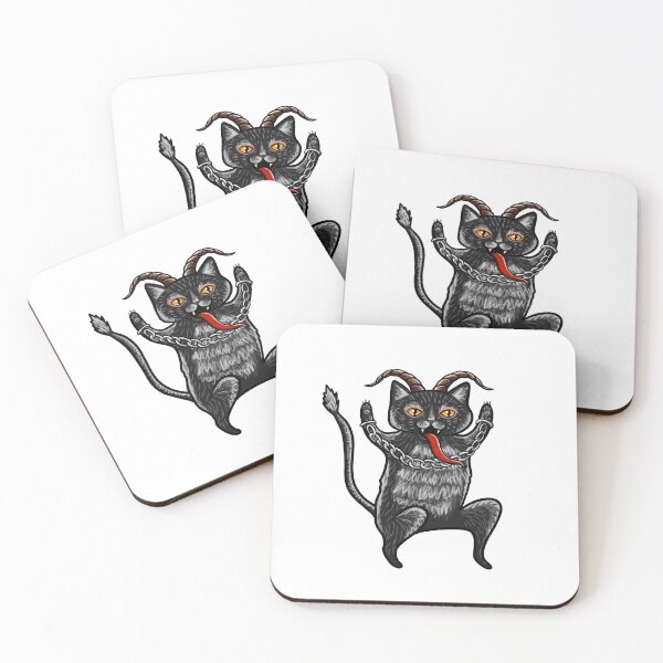 Item preview, Krampus Cat designed and sold by KilkennyCat Art.