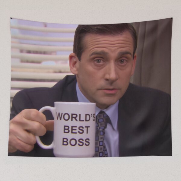 Item preview, The Office World's Best Boss designed and sold by Sozopetguy.