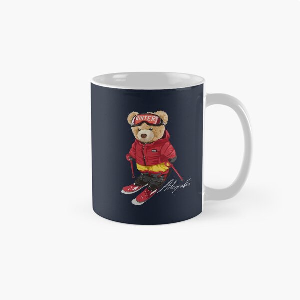 Item preview, Cute Adorable bear Skiing - Adograble Ski designed and sold by Adograble.