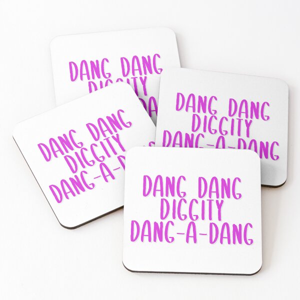 Item preview, Dang Dang Diggity Dang-A-Dang (Pink) designed and sold by purplevamp.