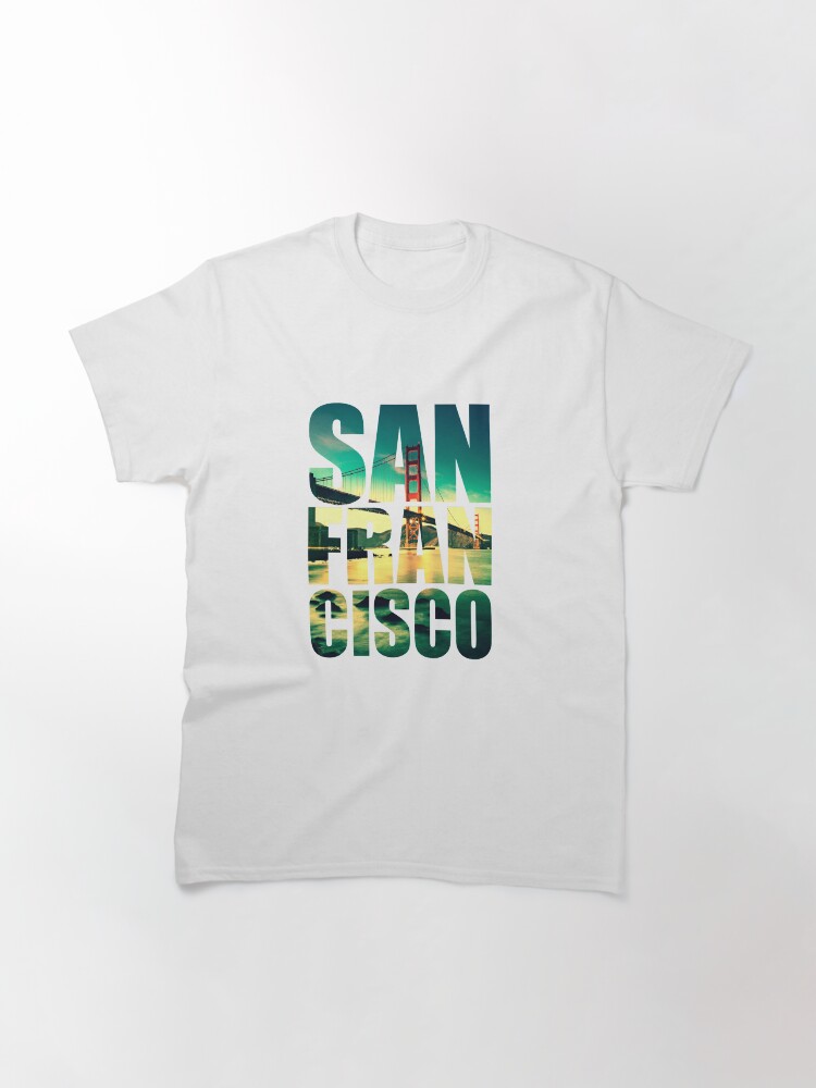 Alternate view of San Francisco, Golden Gate Classic T-Shirt