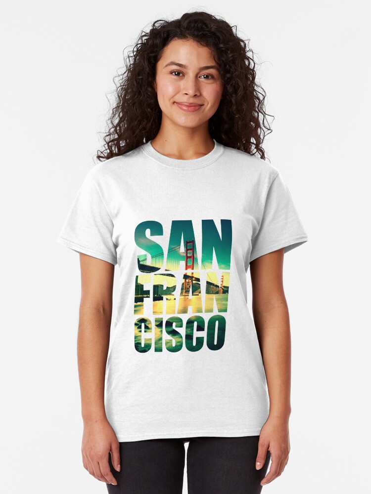 Alternate view of San Francisco, Golden Gate Classic T-Shirt