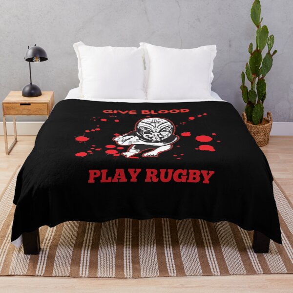 Item preview, Give Blood Play Rugby-Funny Rugby designed and sold by SighFly52.