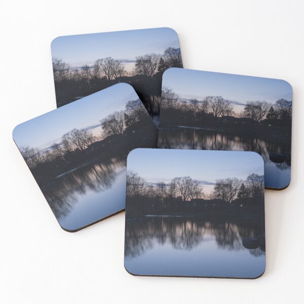 Item preview, Lake Ontario Blue Hour Infused With Purple designed and sold by Georgia Mizuleva.