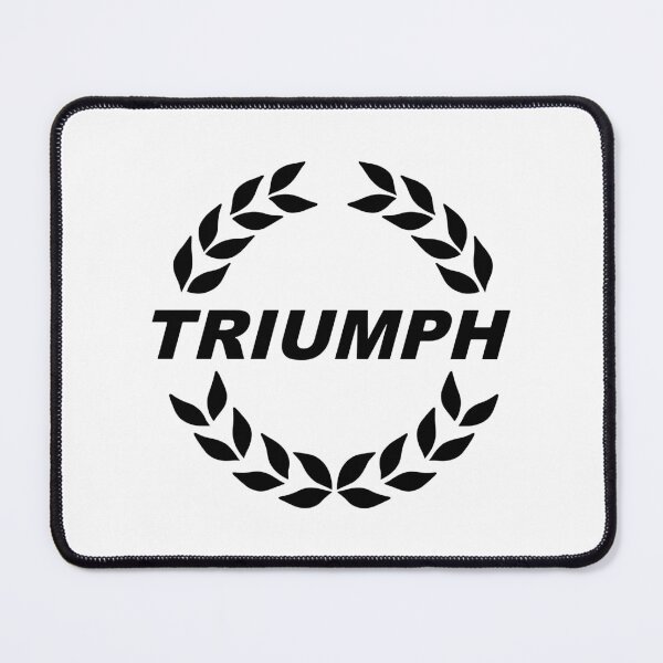 Item preview, Triumph TR7 - Laurel Wreath Logo - BLACK designed and sold by CellularSong.