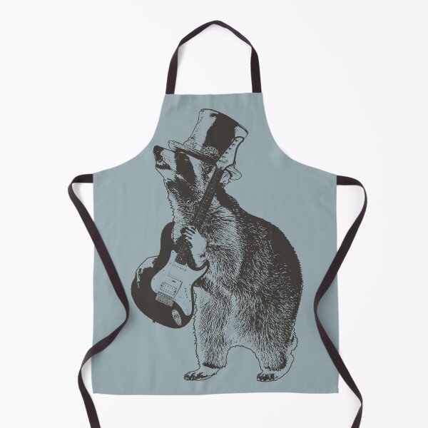 Item preview, Raccoon wielding Guitar designed and sold by autoboxdesign.