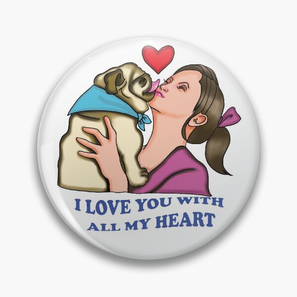 Item preview, I love you with all my heart designed and sold by pinkymaglalang.