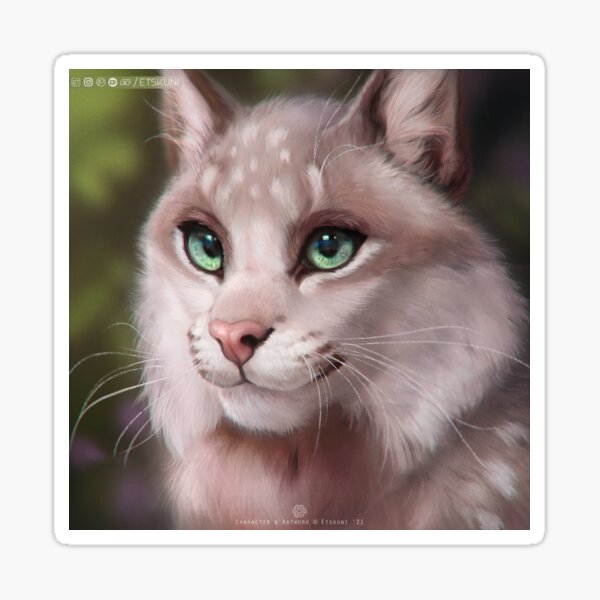 "Zuri" Sticker by EtskuniArt Redbubble