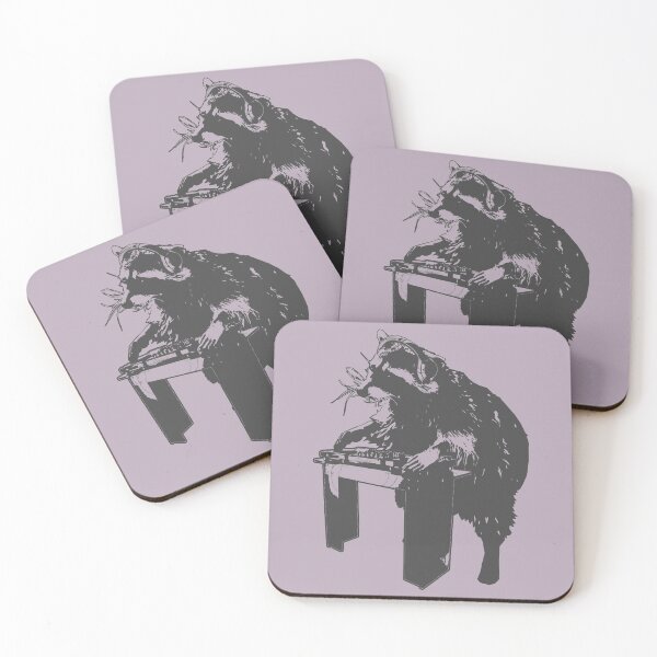 Item preview, Raccoon wielding deckstand designed and sold by autoboxdesign.