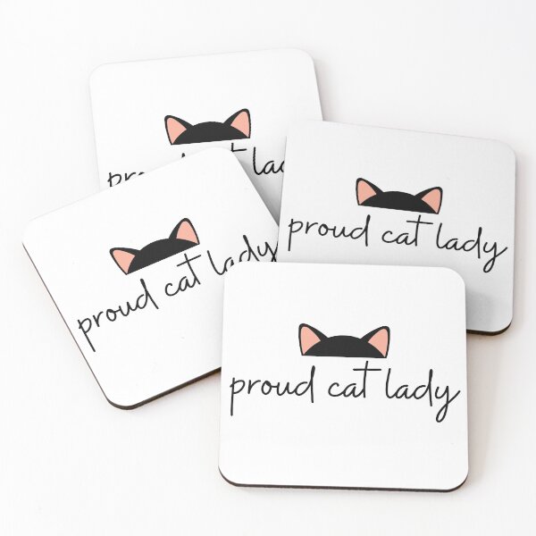 Item preview, Proud Cat Lady designed and sold by PoesyInPrint.