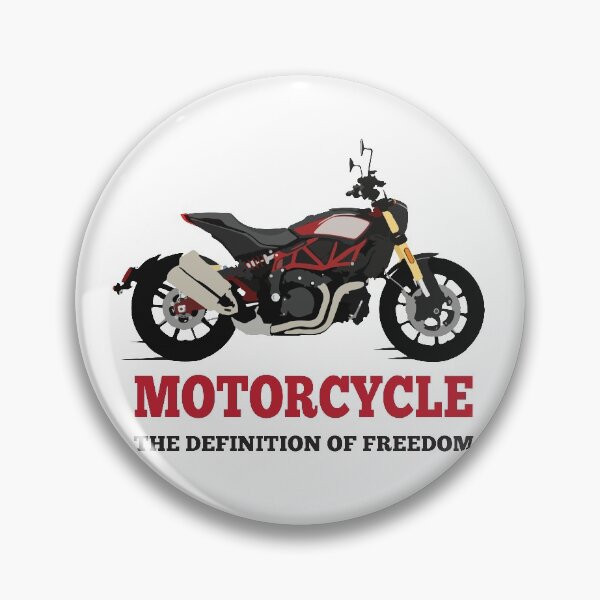 Item preview, Indian FTR 1200 with quote "Motorcycle Definition of Freedom" designed and sold by WiredDesigns.