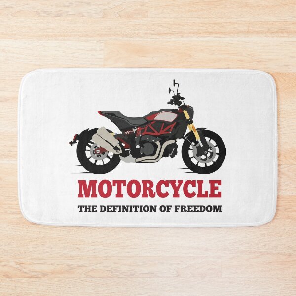 Item preview, Indian FTR 1200 with quote "Motorcycle Definition of Freedom" designed and sold by WiredDesigns.
