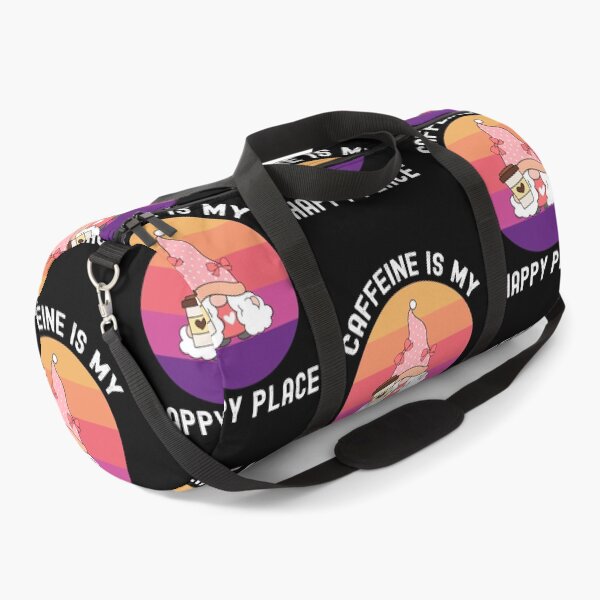 Item preview, Caffeine Is My Happy Place, Coffee Gnome Time designed and sold by SportyDogShop.