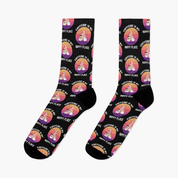 Item preview, Caffeine Is My Happy Place, Coffee Gnome Time designed and sold by SportyDogShop.