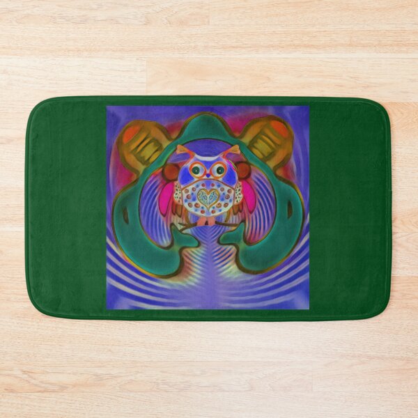 Item preview, Owl motley hearted owl to love - digital art design designed and sold by kikidu21.