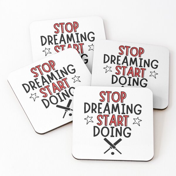 Item preview, Cricket: Stop dreaming and start doing designed and sold by TheGreenGoat.