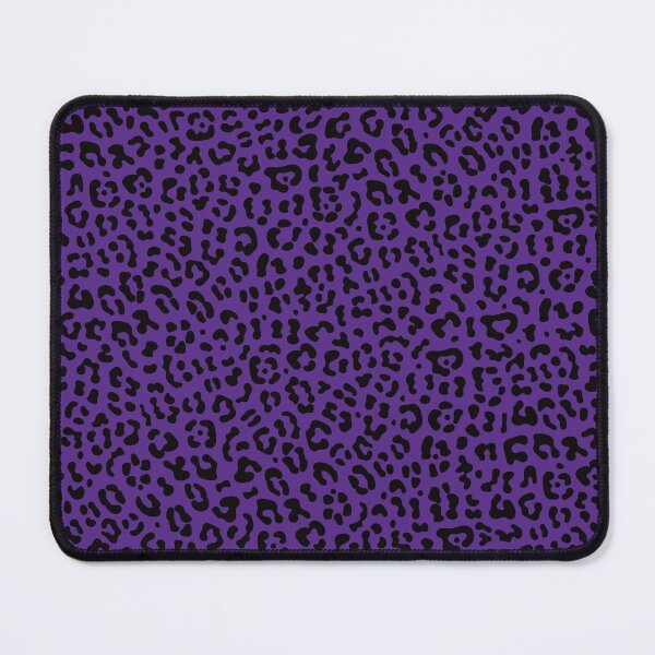 Aperçu de l'œuvre PURPLE + BLACK LEOPARD créée et vendue par MerakiCreative.