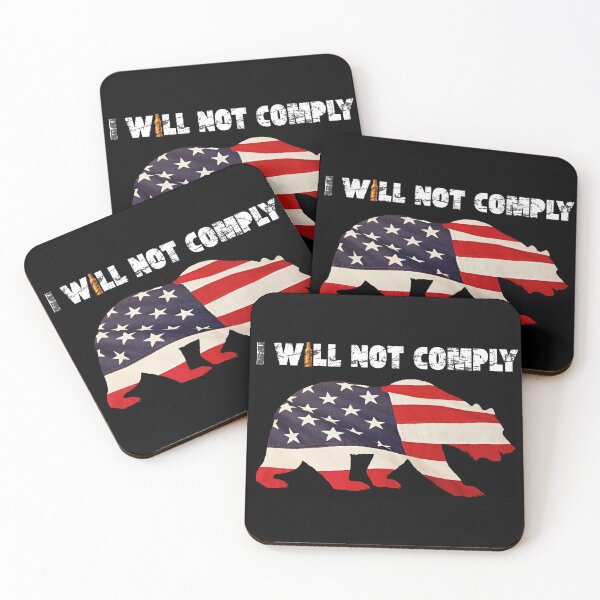 Item preview, I WILL NOT COMPLY designed and sold by HindSwan.