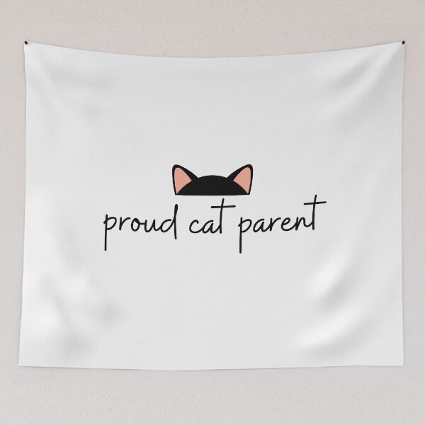 Item preview, Proud Cat Parent designed and sold by PoesyInPrint.