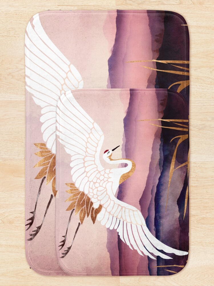 Alternate view of Elegant Flight III Bath Mat