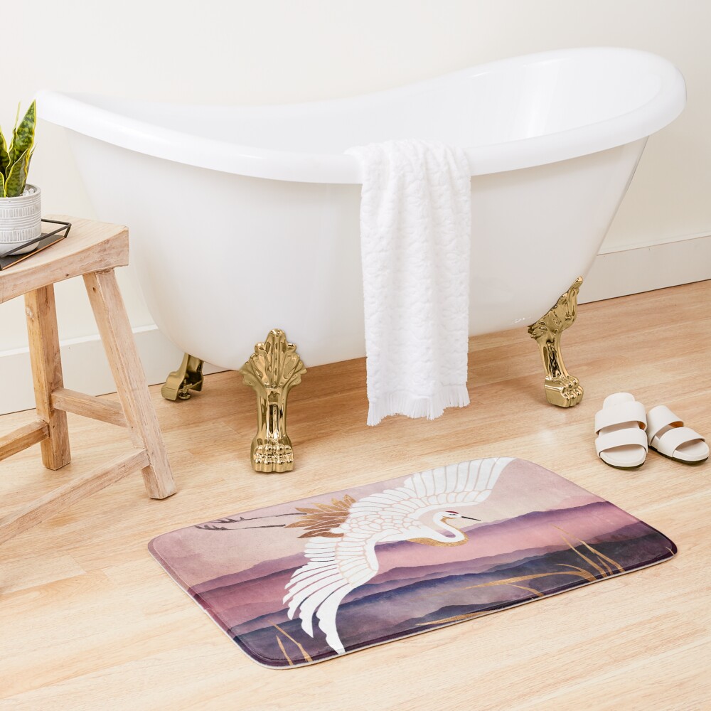 Elegant Flight III Bath Mat