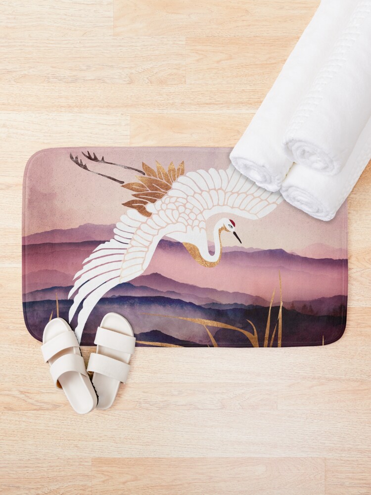 Alternate view of Elegant Flight III Bath Mat